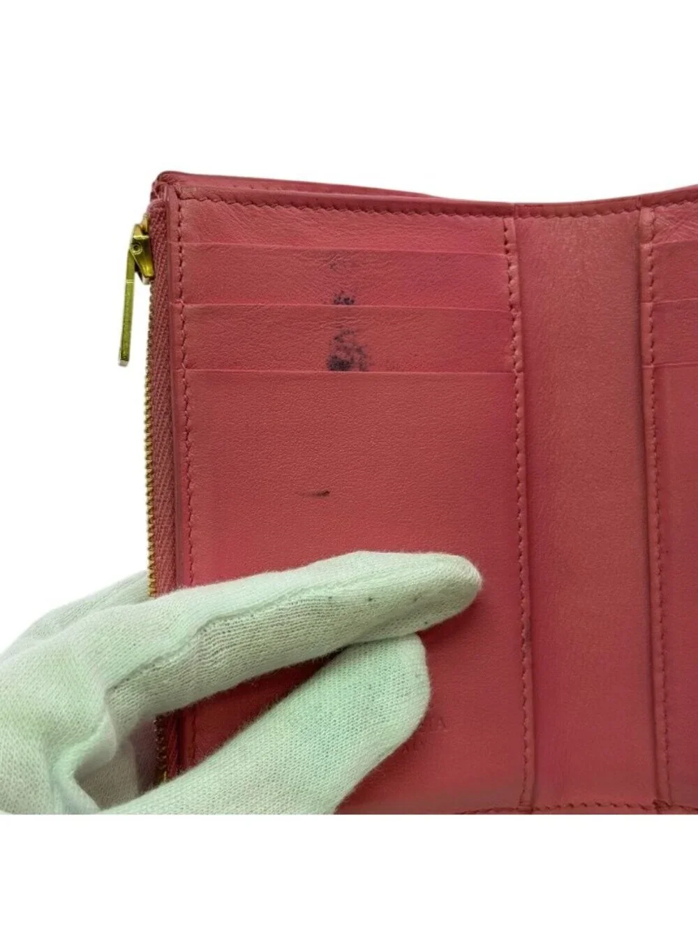 Bottega Veneta Compact Wallet Maxi Intrecciato Cassette Trifold